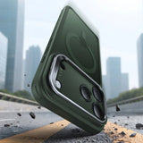 Husa de protectie ESR Classic Hybrid HaloLock Kickstand compatibil cu iPhone 17 Pro Max, Frosted Green