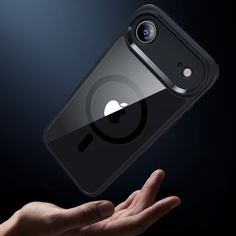 Husa de protectie ESR Classic Hybrid HaloLock compatibil cu iPhone 17 Air, Transparent Black