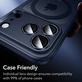 Folie de protectie ESR Armorite Camera Lens Protectors compatibil cu iPhone 14 Pro/Pro Max/15 Pro/Pro Max/16 Pro/Pro Max/17 Pro/Pro Max, Albastru