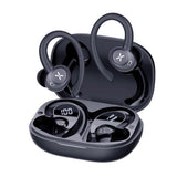 Casti Wireless, In-Ear, BT5.4, 400mAh - Techsuit AirTune 100 (CW4) - Black