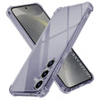 Husa de protectie Techsuit Shockproof Clear Silicone compatibil cu Samsung Galaxy S24, Negru Fumuriu