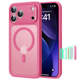Husa de protectie ESR Classic Hybrid HaloLock compatibil cu iPhone 17 Pro Max, Frosted Pink