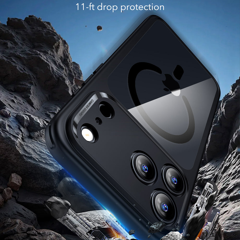 Husa de protectie ESR Classic Hybrid HaloLock compatibil cu iPhone 17 Pro Max, Negru Mat