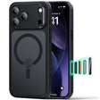 Husa de protectie ESR Classic Hybrid HaloLock compatibil cu iPhone 17 Pro Max, Negru Mat
