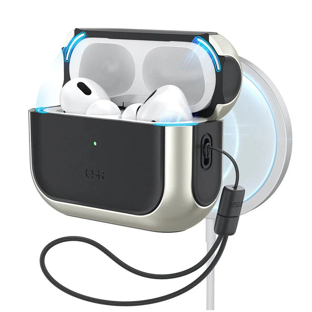 Casti ESR Orbit Hybrid HaloLock, Apple AirPods Pro 3, Titanium