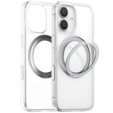 Husa de protectie Torras Ostand Pro MagSafe Series compatibil cu iPhone 17, Transparent