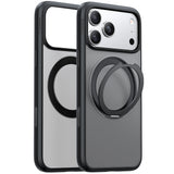 Husa de protectie Torras Ostand Pro MagSafe Series compatibil cu iPhone 17 Pro, Negru