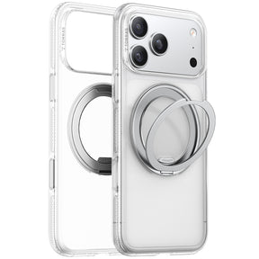 Husa de protectie Torras Ostand R Fitness Series compatibil cu iPhone 17 Pro, Transparent
