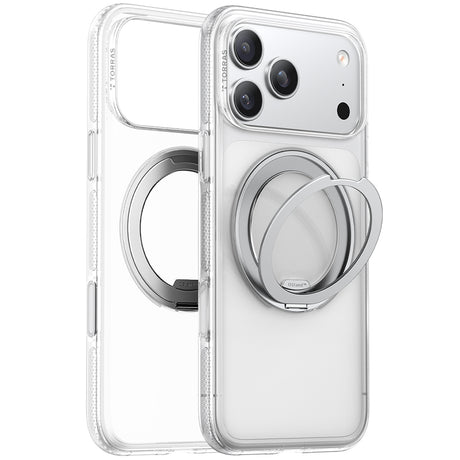Torras Husa de protectie Torras Ostand R Fitness Series compatibil cu iPhone 17 Pro Max, Transparent