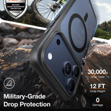 Husa de protectie Torras Guardian Magnetic Series compatibil cu iPhone 17 Pro Max, Negru