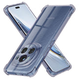 Husa de protectie Techsuit Shockproof Clear Silicone compatibil cu Honor Magic6 Pro, Negru Fumuriu