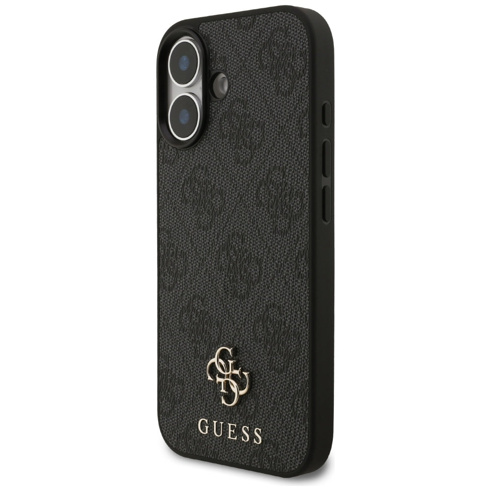 Husa de protectie Guess 4G Small and Classic Logo MagSafe compatibil cu iPhone 17, Negru
