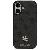 Husa de protectie Guess 4G Small and Classic Logo MagSafe compatibil cu iPhone 17, Negru