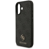 Husa de protectie Guess 4G Small and Classic Logo MagSafe compatibil cu iPhone 17, Negru