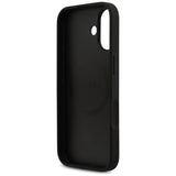 Husa de protectie Guess Hardcase 4G Printed Stripes MagSafe (GUHMP17SP4RPSK) compatibil cu iPhone 17, Negru