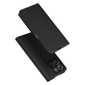 Husa de protectie Techsuit Magskin Book compatibil cu Motorola Moto G56, Negru