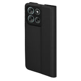 Husa de protectie Techsuit Magskin Book compatibil cu Motorola Moto G56, Negru