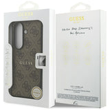 Husa de protectie Guess Hardcase 4G Classic MagSafe (GUHMZFD7P4MSEGCW) compatibil cu Samsung Galaxy Z Fold7, Maro