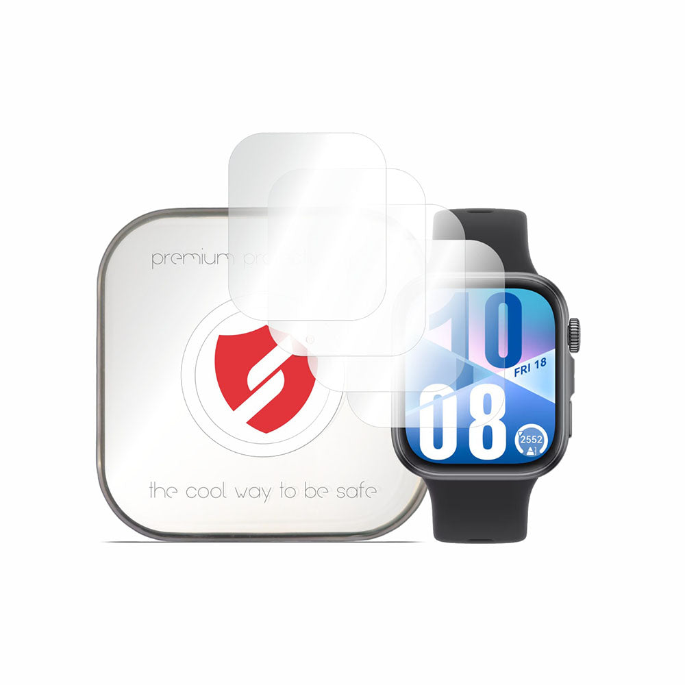 Folie de protectie smartwatch Smart Protection Premium Classic (set de 4) compatibil cu Huawei Watch Fit 4, Transparent