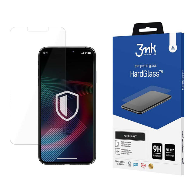 Folie de protectie 3mk HardGlass compatibil cu Google Pixel 9a, Transparent