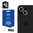 Folie de protectie 3mk Lens Protection Pro compatibil cu iPhone 15, Argintiu