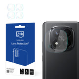 Folie de protectie 3mk Lens Protection (set de 4) compatibil cu Xiaomi Redmi Note 14 Pro+ 5G, Transparent