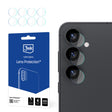 Folie de protectie 3mk Lens Protection (set de 4) compatibil cu Samsung Galaxy S25, Transparent
