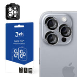 Folie de protectie 3mk Lens Protection Pro compatibil cu iPhone 16 Pro / iPhone 16 Pro Max, Transparent