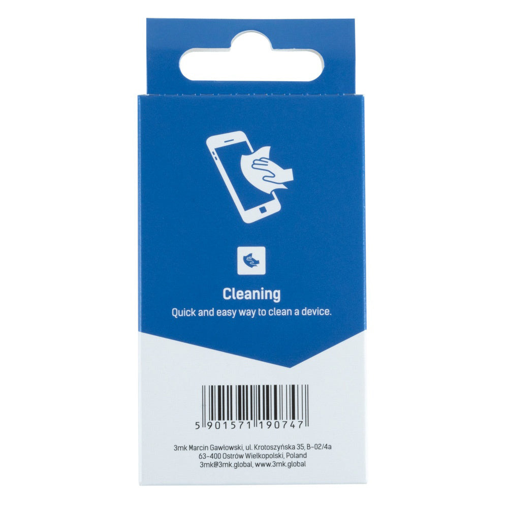 Componenta 3mk Screen Cleaning Cloth CareWipe (set de 24), Smartphone/Tablet/Monitor/Glasses/Camera, Antistatic, Fragrances, Alb