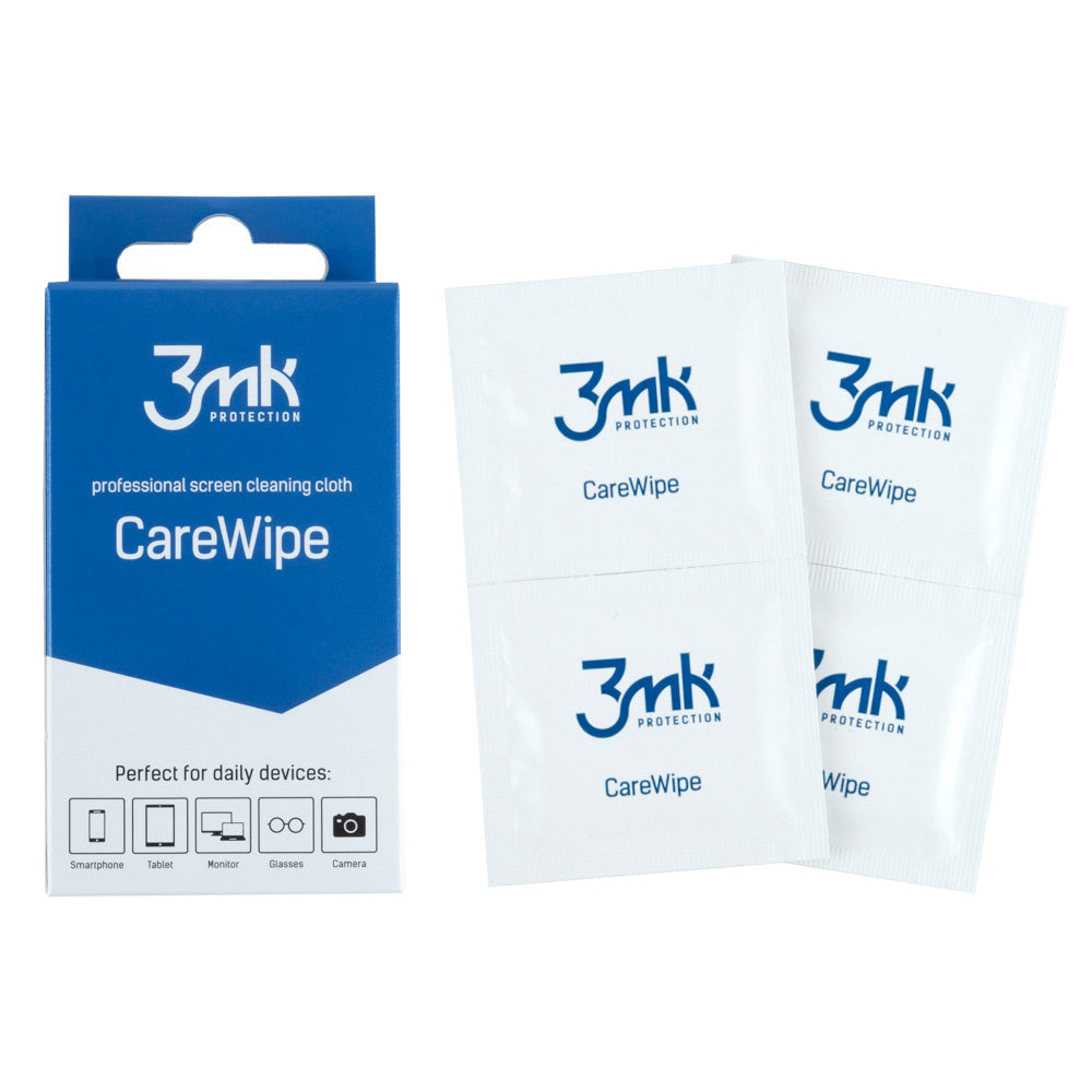 Componenta 3mk Screen Cleaning Cloth CareWipe (set de 24), Smartphone/Tablet/Monitor/Glasses/Camera, Antistatic, Fragrances, Alb