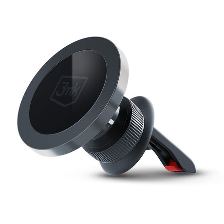 Suport 3mk Magnetic MagHolder, for Air Vent, iPhone, MagSafe Technology, 16 Magnets, Negru