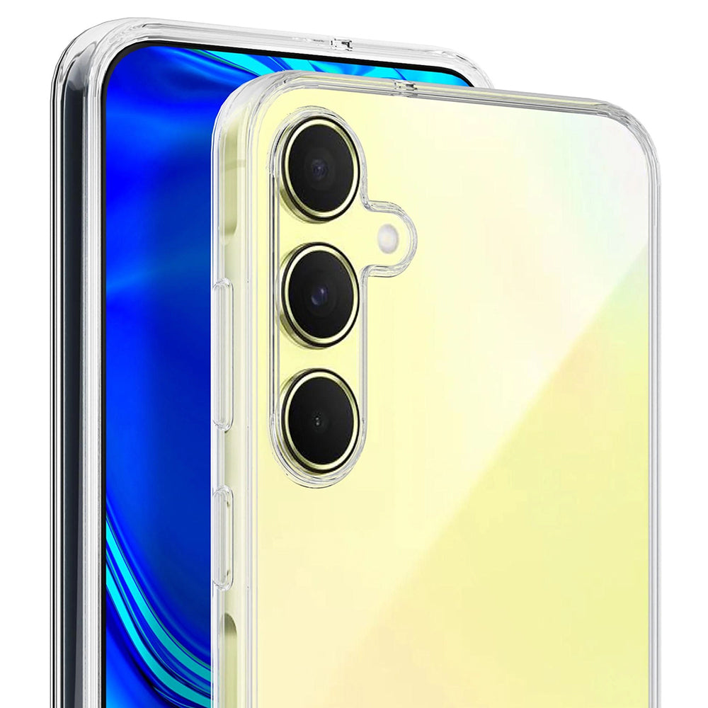 Husa de protectie 3mk Clear compatibil cu Samsung Galaxy A55 5G, Transparent