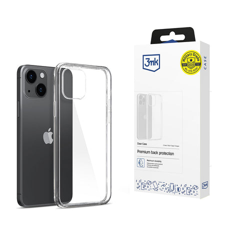 Husa de protectie 3mk Clear compatibil cu iPhone 15, Transparent