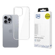 Husa de protectie 3mk Clear compatibil cu iPhone 16 Pro Max, Transparent