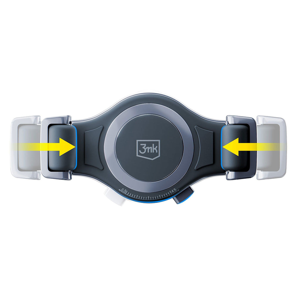 Suport 3mk Memo Hug, for Air Vent, One-Handed Operation, Vertical/Horizontal Rotation, 4.5 - , Negru