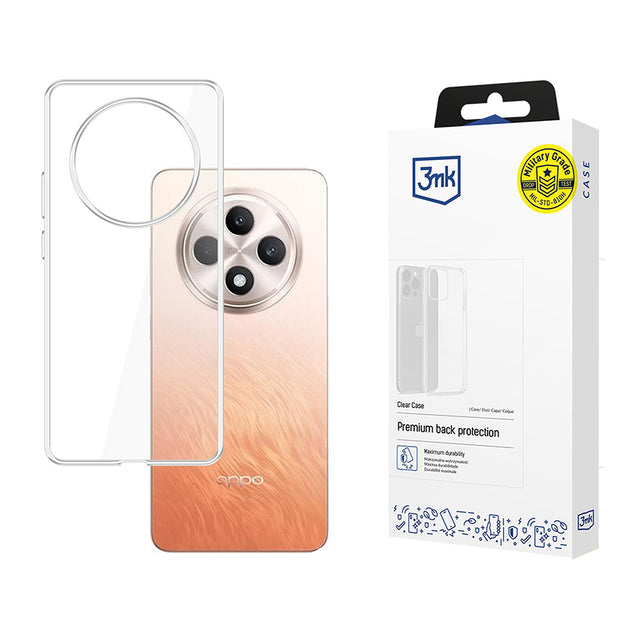 Husa de protectie 3mk Clear compatibil cu Oppo Reno12 F 4G / Reno12 F 5G / Reno12 FS 4G / Reno12 FS 5G, Transparent