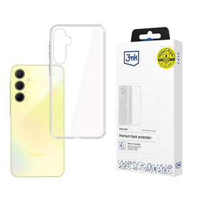 Husa de protectie 3mk Clear compatibil cu Samsung Galaxy A35 5G, Transparent