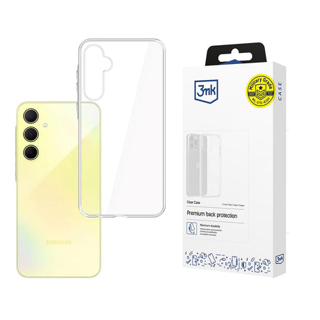 Husa de protectie 3mk Clear compatibil cu Samsung Galaxy A35 5G, Transparent