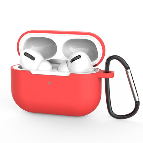 Casti Techsuit Silicone Case, for AirPods Pro 3, Smooth Ultrathin Material, Rosu