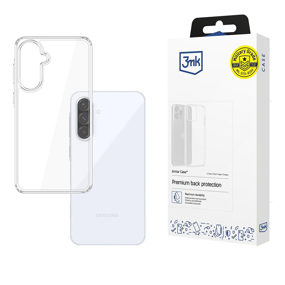 Husa de protectie 3mk Armor compatibil cu Samsung Galaxy A36 5G / A56 5G, Transparent
