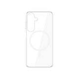 Husa de protectie 3mk Clear MagCase compatibil cu Samsung Galaxy S25, Transparent