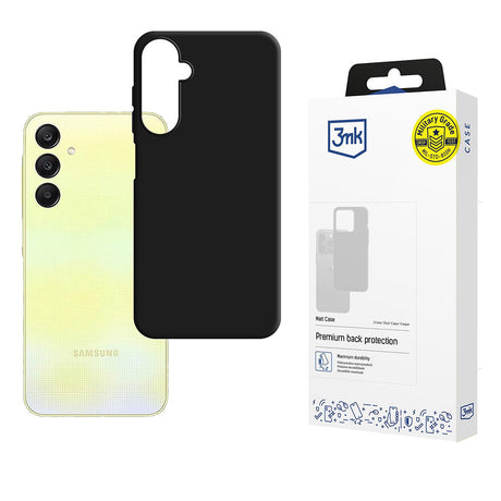 Husa de protectie 3mk Matt compatibil cu Samsung Galaxy A26 5G, Negru