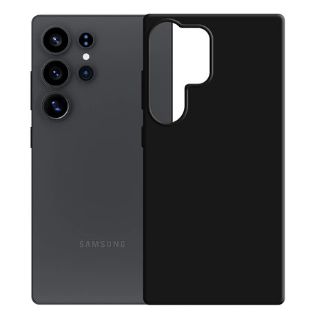 Husa de protectie 3mk Silicone compatibil cu Samsung Galaxy S25 Ultra, Negru