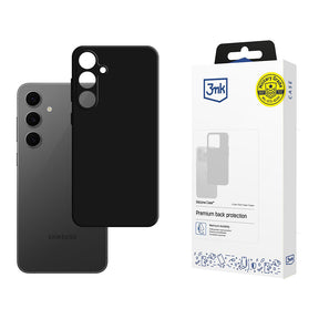 Husa de protectie 3mk Silicone compatibil cu Samsung Galaxy S24 FE, Negru