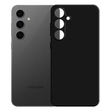 Husa de protectie 3mk Silicone compatibil cu Samsung Galaxy S24 FE, Negru