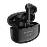 Casti Wireless, In-ear, 300mAh, USB-C, Tehnologie ANC, Control Tactil - Techsuit Audira Pro (CW1) - Black
