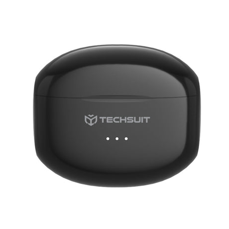 Casti Wireless, In-ear, 300mAh, USB-C, Tehnologie ANC, Control Tactil - Techsuit Audira Pro (CW1) - Black