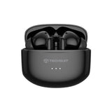Casti Wireless, In-ear, 300mAh, USB-C, Tehnologie ANC, Control Tactil - Techsuit Audira Pro (CW1) - Black