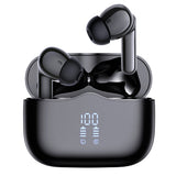 Casti Wireless, In-ear, 300mAh, ANC, ENC, 4 Mic - Techsuit VelarX One (CW2) - Black