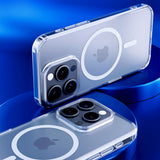 Husa de protectie 3mk MagCase compatibil cu iPhone 16 Pro, Transparent